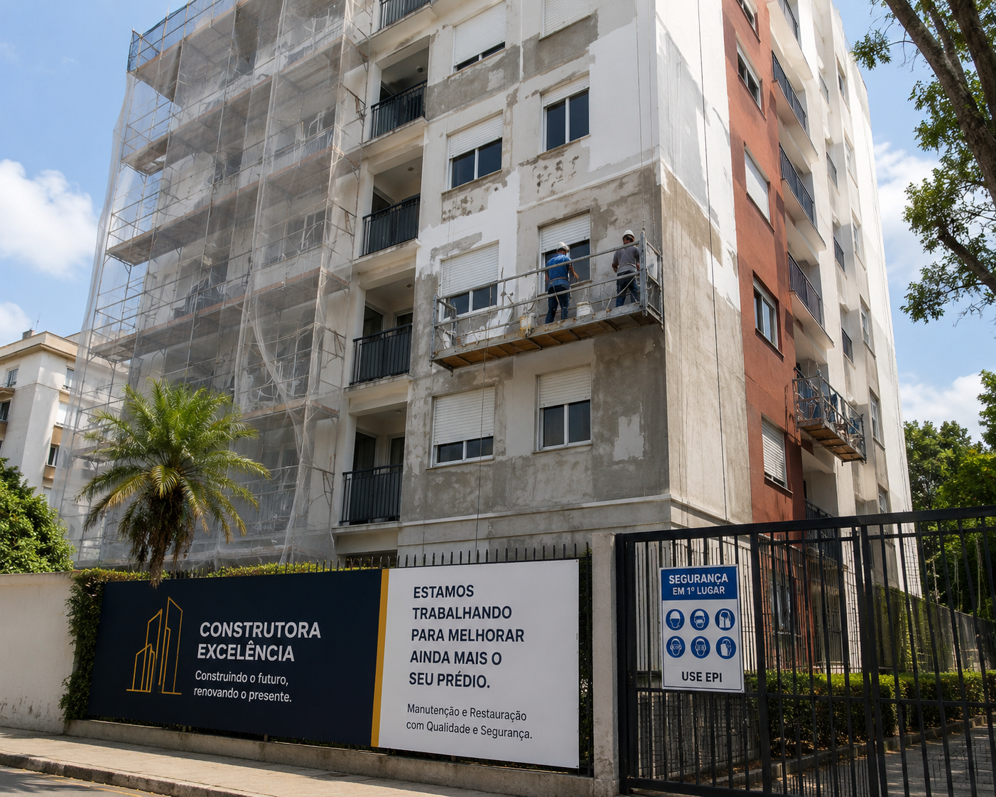 Restauração de Fachadas em Porto Alegre